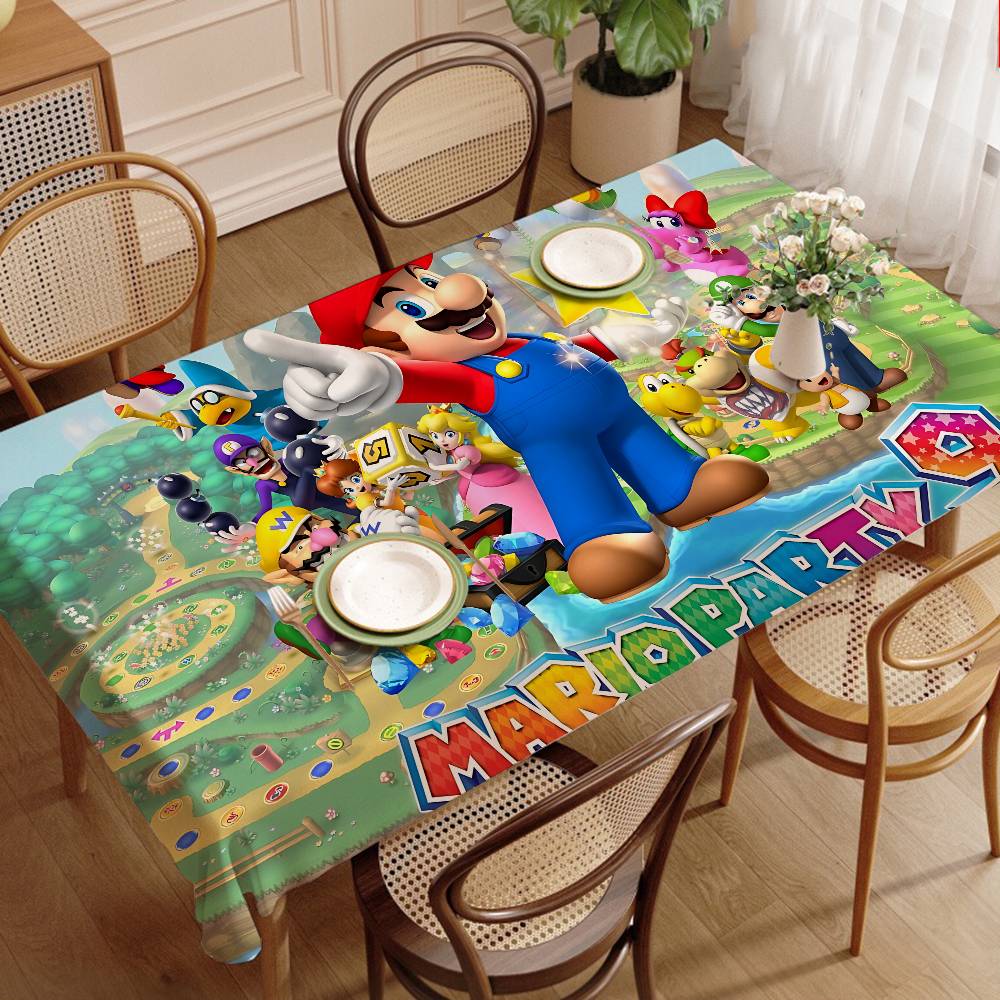 Party Games Mario - Game M-marioes Cartoon Home Tafelkleden Eetdecoratie