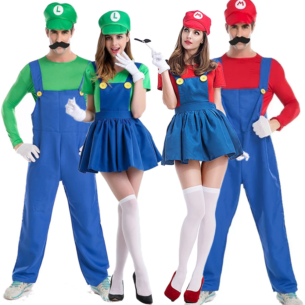 Party Games Mario - Koppels Super Brother Loodgieter Bandbroek voor
