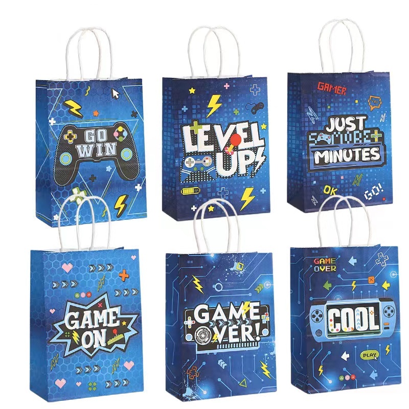 Party Games Adult Birthday - 6/24 Stuks Video Game op Thema