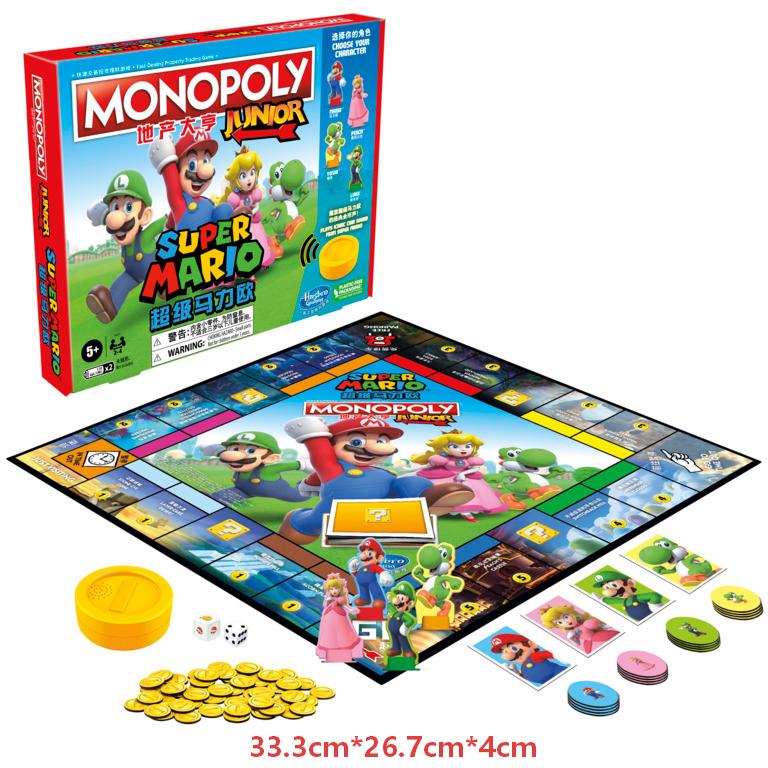 Party Games Mario - Hasbro MONOPOLY Super Mario Kaartspel -