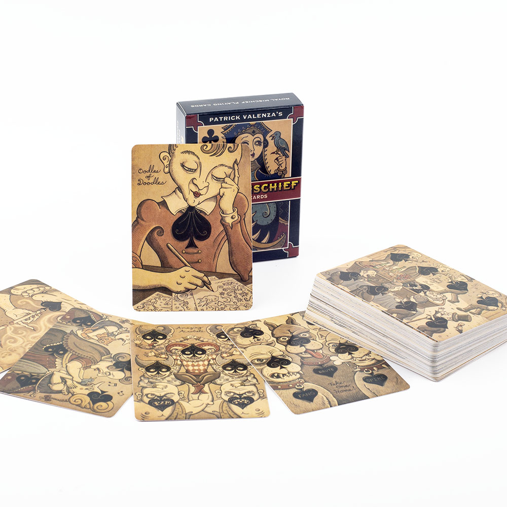 Party Games Indoor - Royal Mischief Speelkaarten 54 Stuks Tafelblad