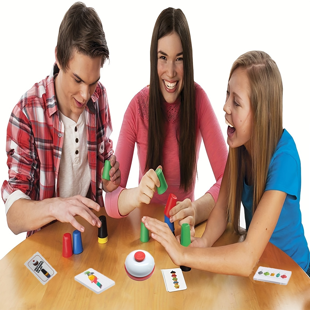 Quick Games Party - Gestapelde beker Schaakbordspel Speelgoed Snelle beker