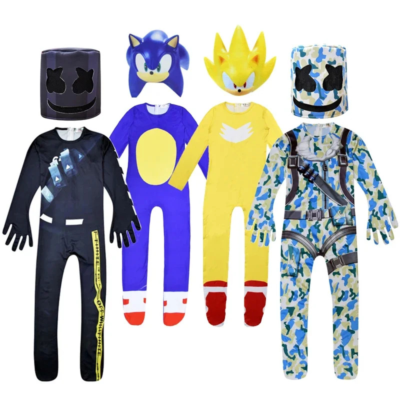 Party Games Music - 2026 Halloween Jongens Marshmello DJ Masker
