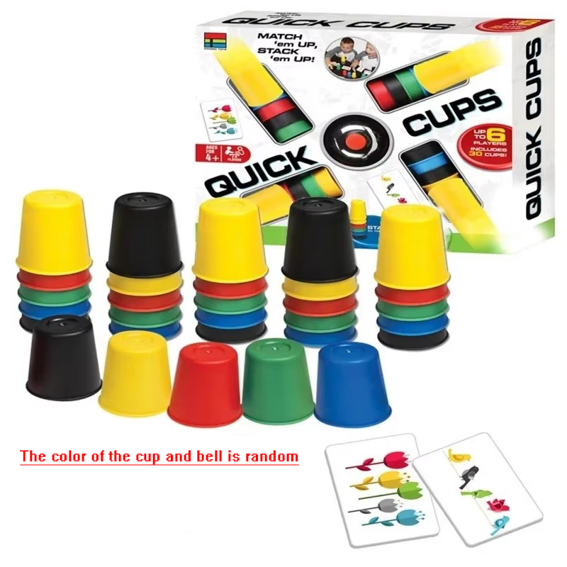 Quick Games Party - Stapelbeker Bordspellen Speelgoed QUICK CUPS Binnen