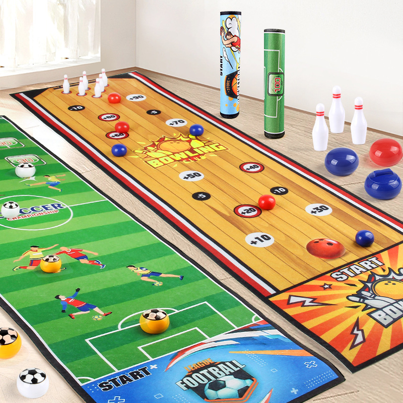 Party Games Indoor - Kinderen Interactief Sociale Curling Voetbal Bordspellen