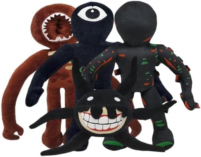 Party Games Adult Birthday - 4PC Deuren Knuffels, Monster Horror Game