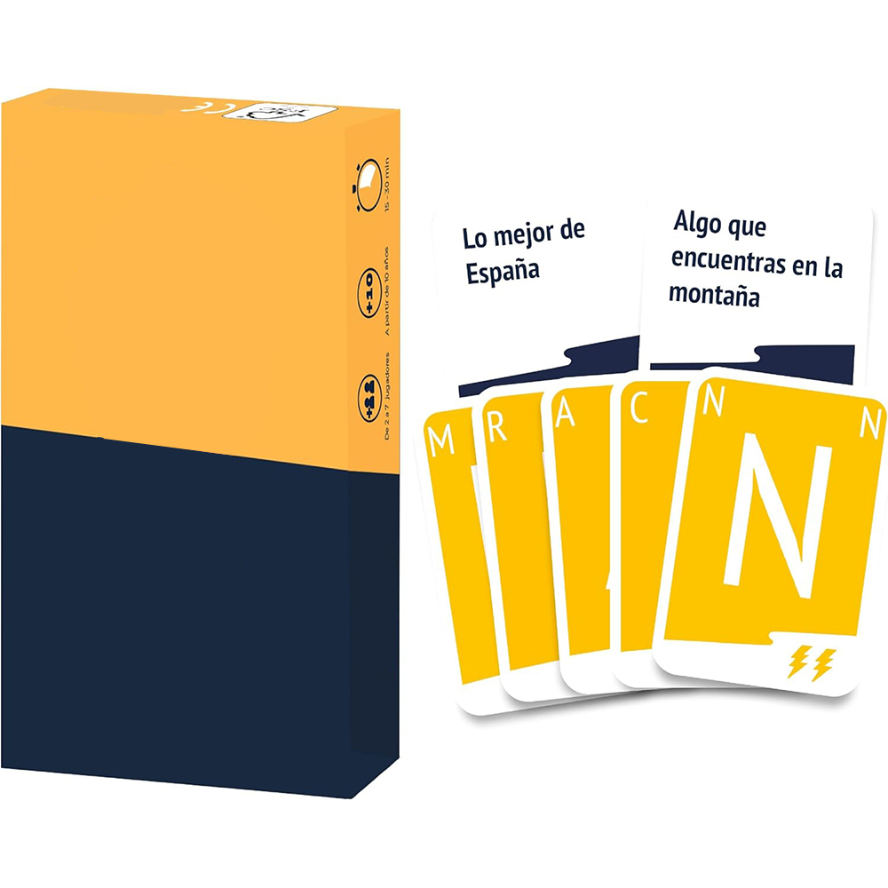 Quick Games Party - Snel woordkaartspel Snel denken Partyspel Letters