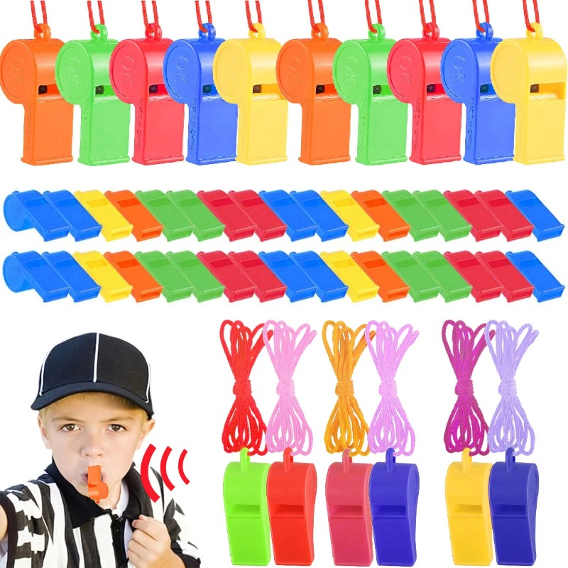 Party Games Adult Birthday - 100PCS Willekeurig Gekleurde Verjaardag Fluitje kinderen