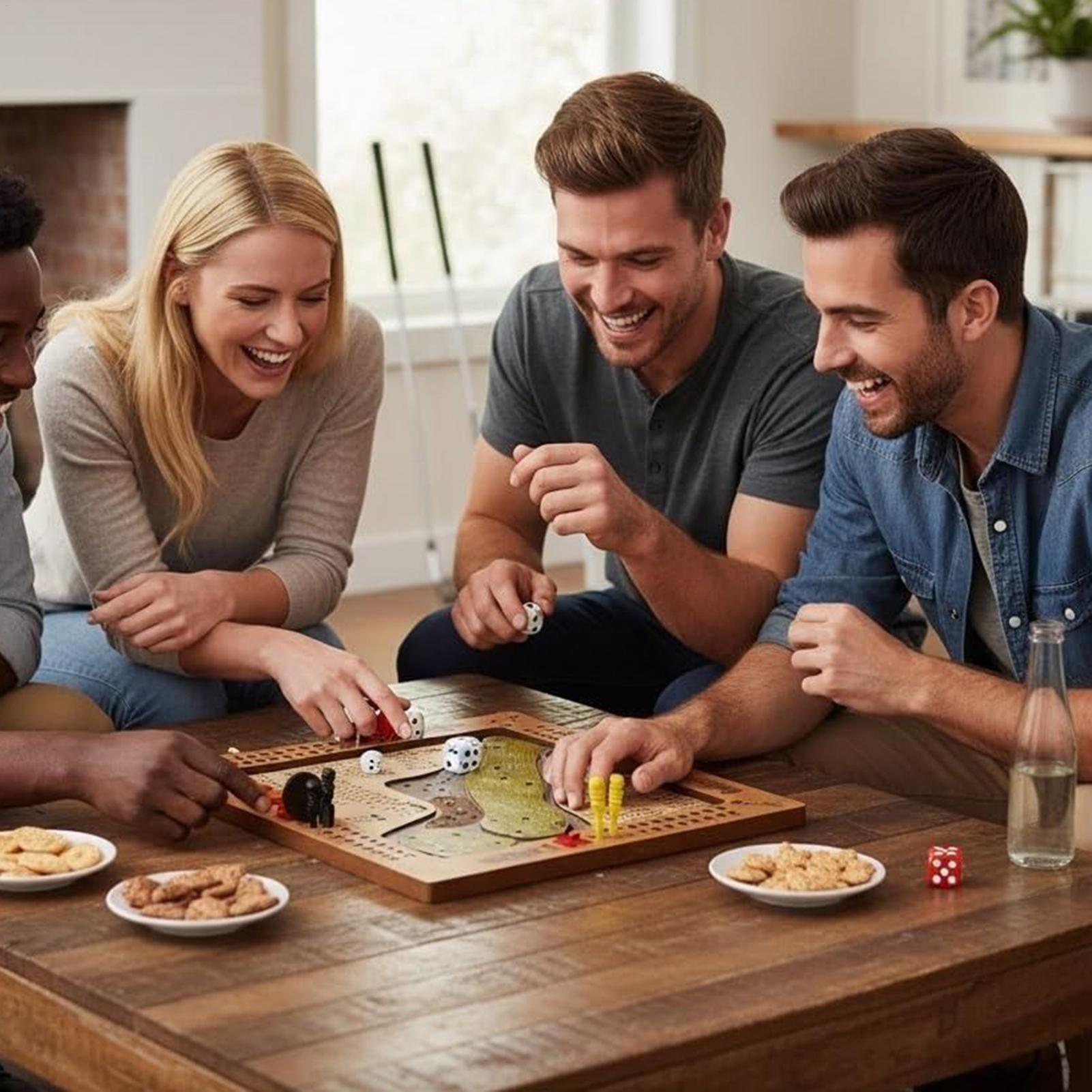 Golfdobbelspel Houten uitdagen - Party Games Indoor recensie en prijs