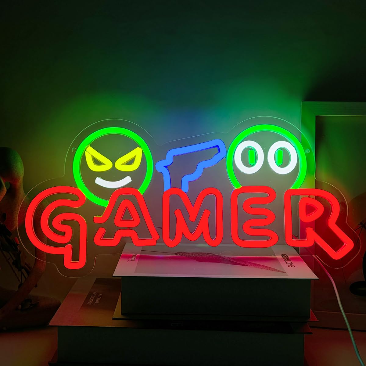 Gamer Neon Sign LED Wandlamp A - Party Games Baby Shower recensie en prijs