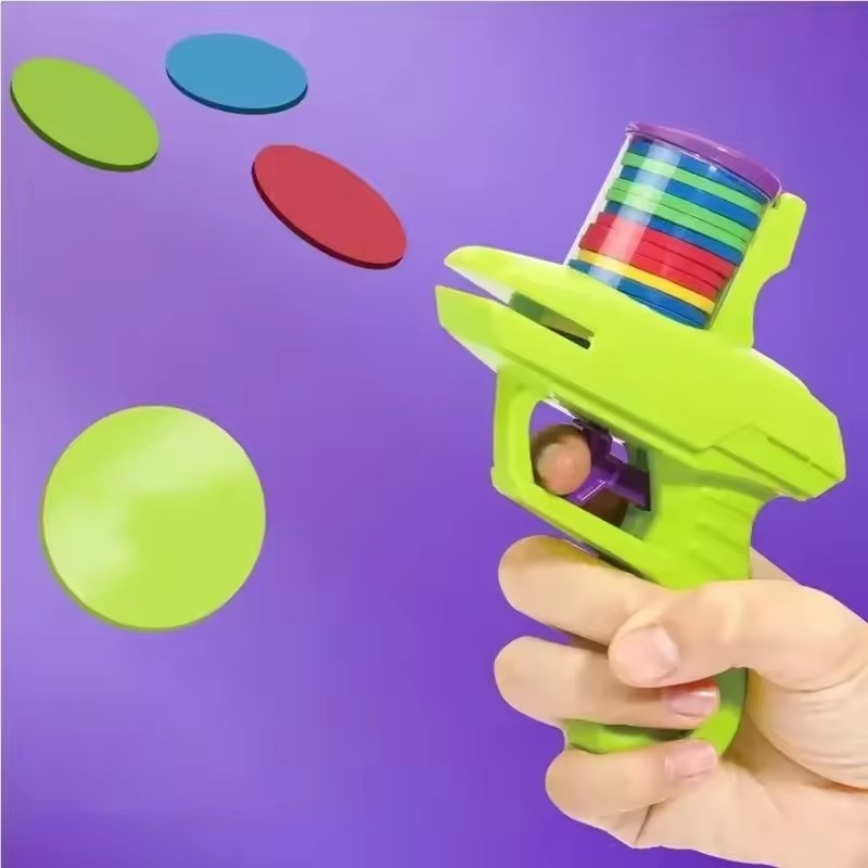 Foam Disc Launcher Flying Disc - Party Games Indoor recensie en prijs