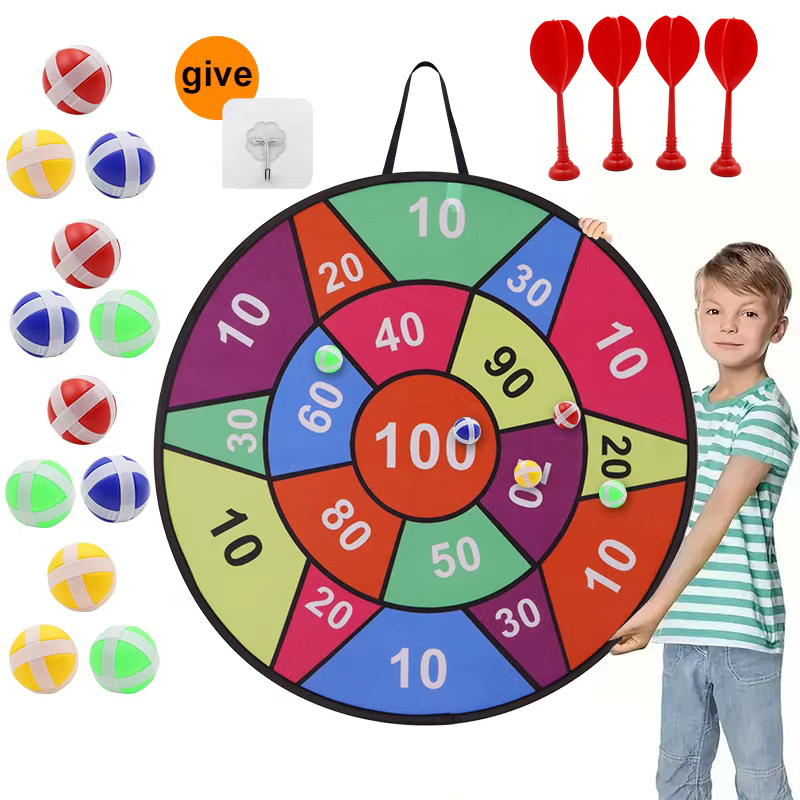 Kleverige bal dartbord - 12 ba - Party Games Indoor For 6 12 Year Olds recensie en prijs