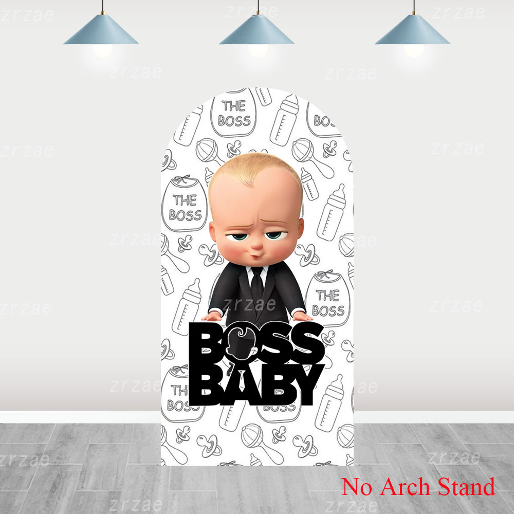 Boss Baby Arch Cover Achtergro - Party Games Baby Shower recensie en prijs