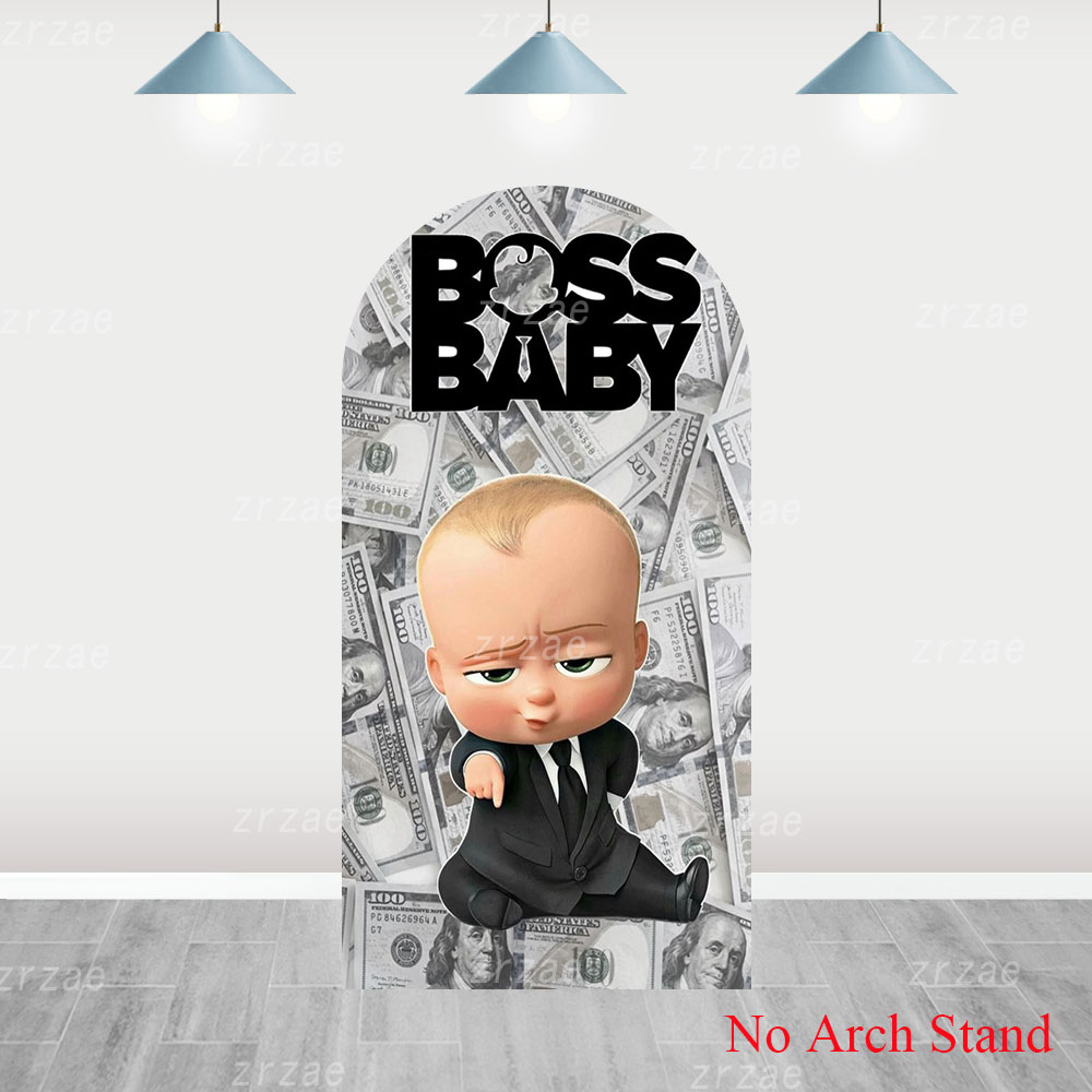 Boss Baby Arch Cover Achtergro - Party Games Baby Shower recensie en prijs