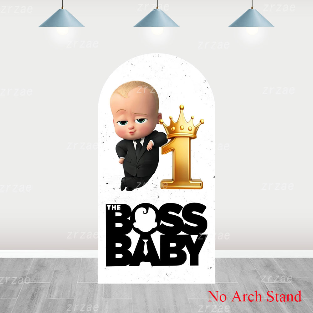 Boss Baby Arch Cover Achtergro - Party Games Baby Shower recensie en prijs
