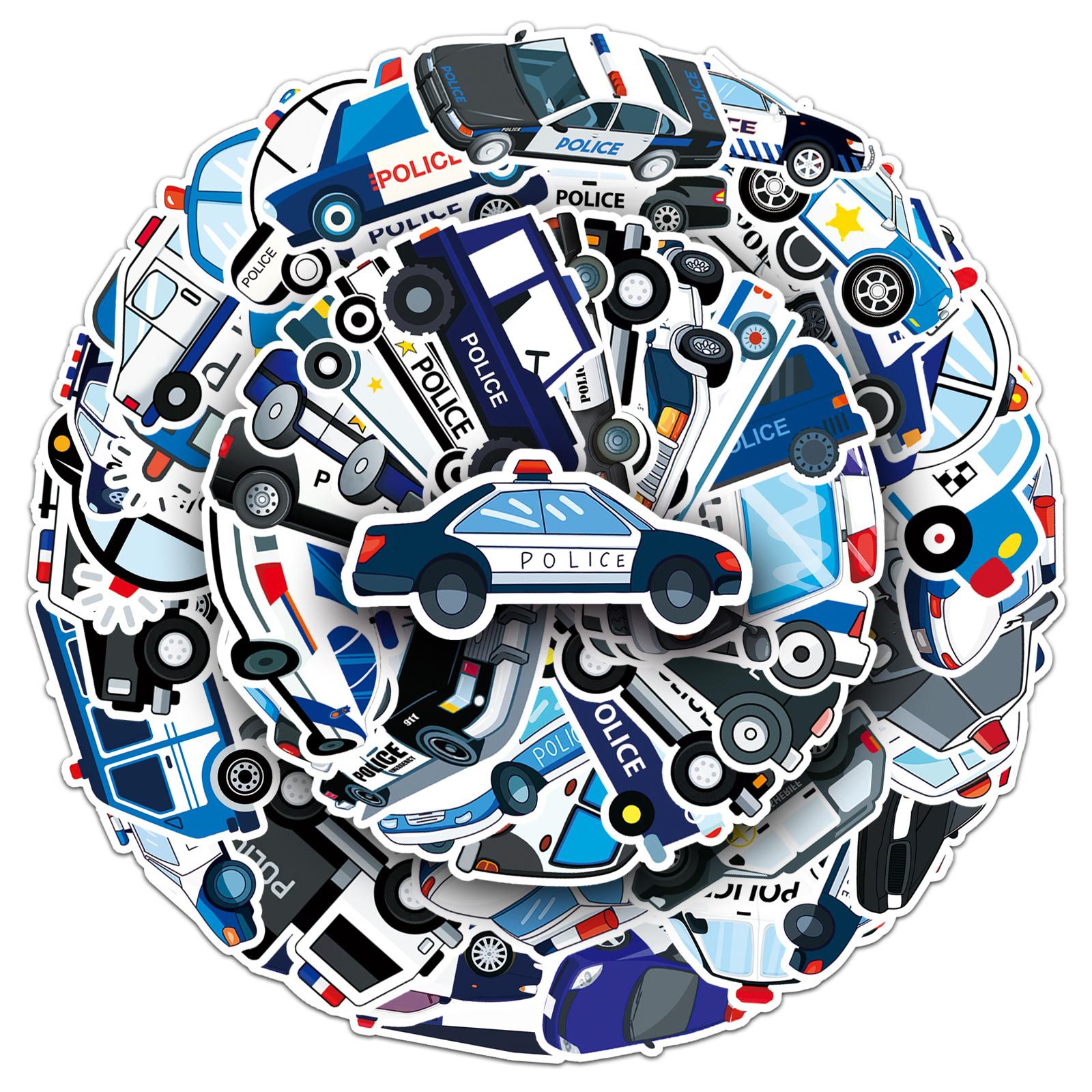 50 Stuks Cartoon Politieauto T - Party Games Baby Shower recensie en prijs