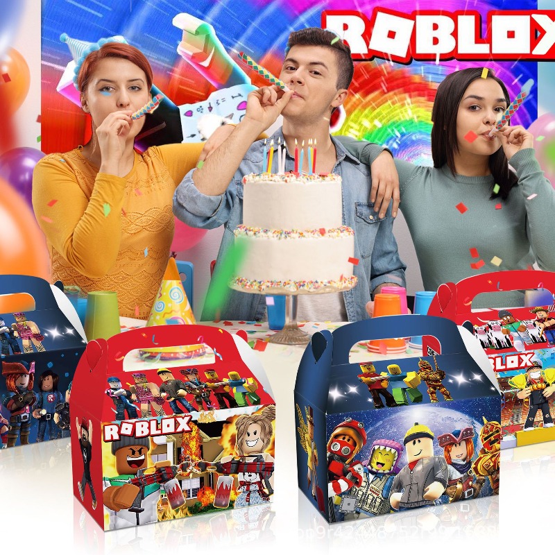 12 stks/set Roblox Thema Spel  - Party Games In Roblox recensie en prijs