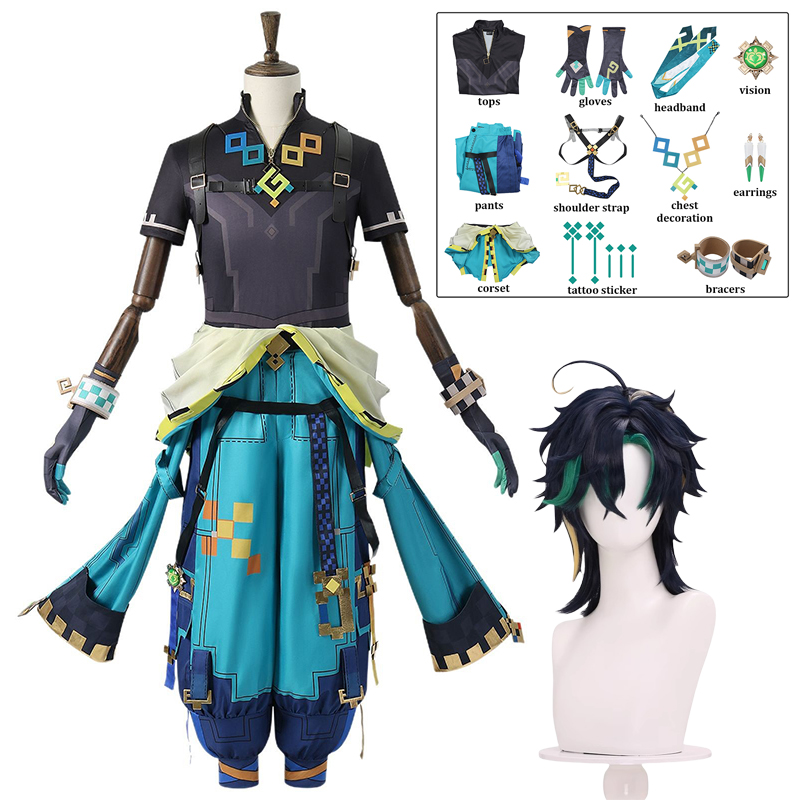Kinich Cosplay Genshin Impact  - Party Games Carnival recensie en prijs