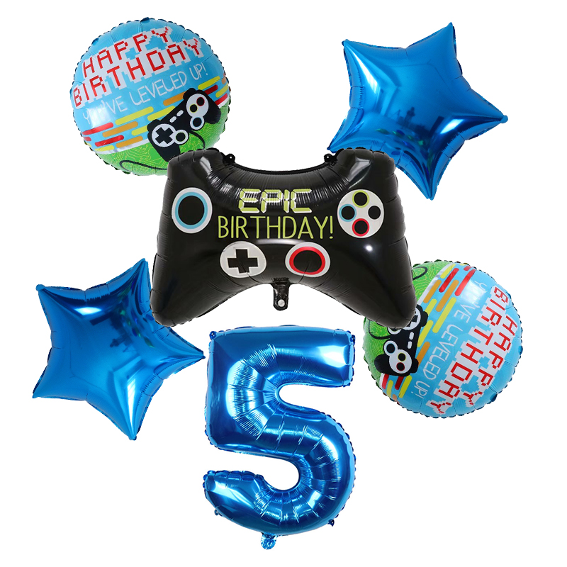6 stks Gamepad Jongen Spel Fol - Party Games Baby Shower recensie en prijs