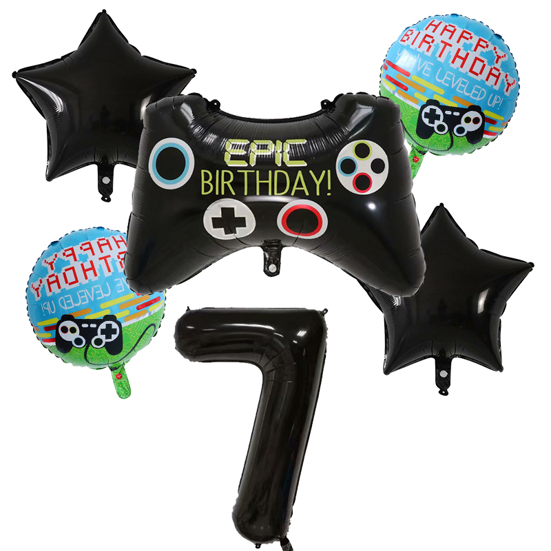 6 stks Gamepad Jongen Spel Fol - Party Games Baby Shower recensie en prijs