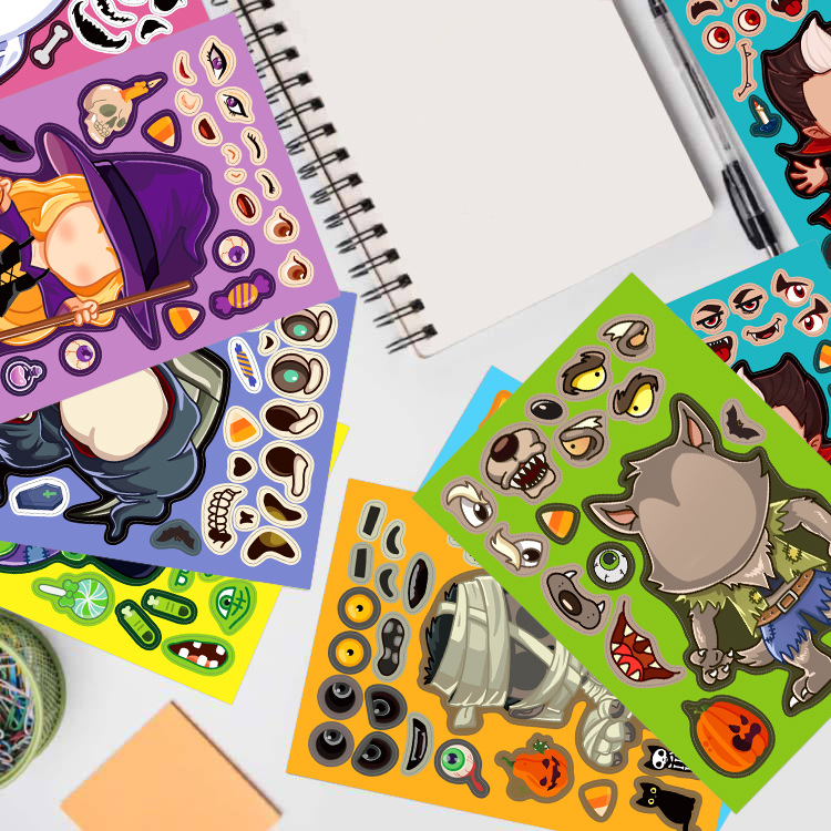8 stks/pak Cartoon Halloween S - Party Games Instagram recensie en prijs