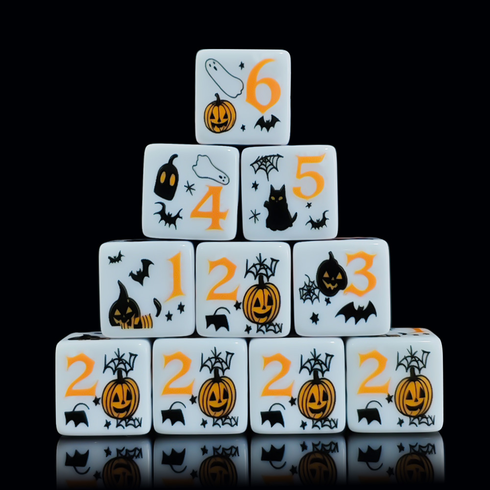 12 Stuks 16MM Wit Acryl Gedruk - Party Games Indoor recensie en prijs