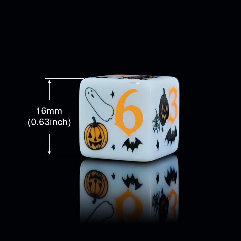 12 Stuks 16MM Wit Acryl Gedruk - Party Games Indoor recensie en prijs