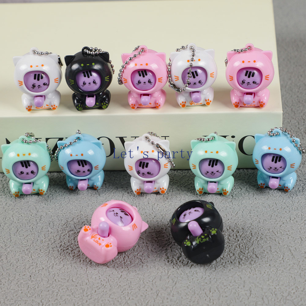 10 stuks Cartoon Mini Kat Gezi - Party Games Baby Shower recensie en prijs