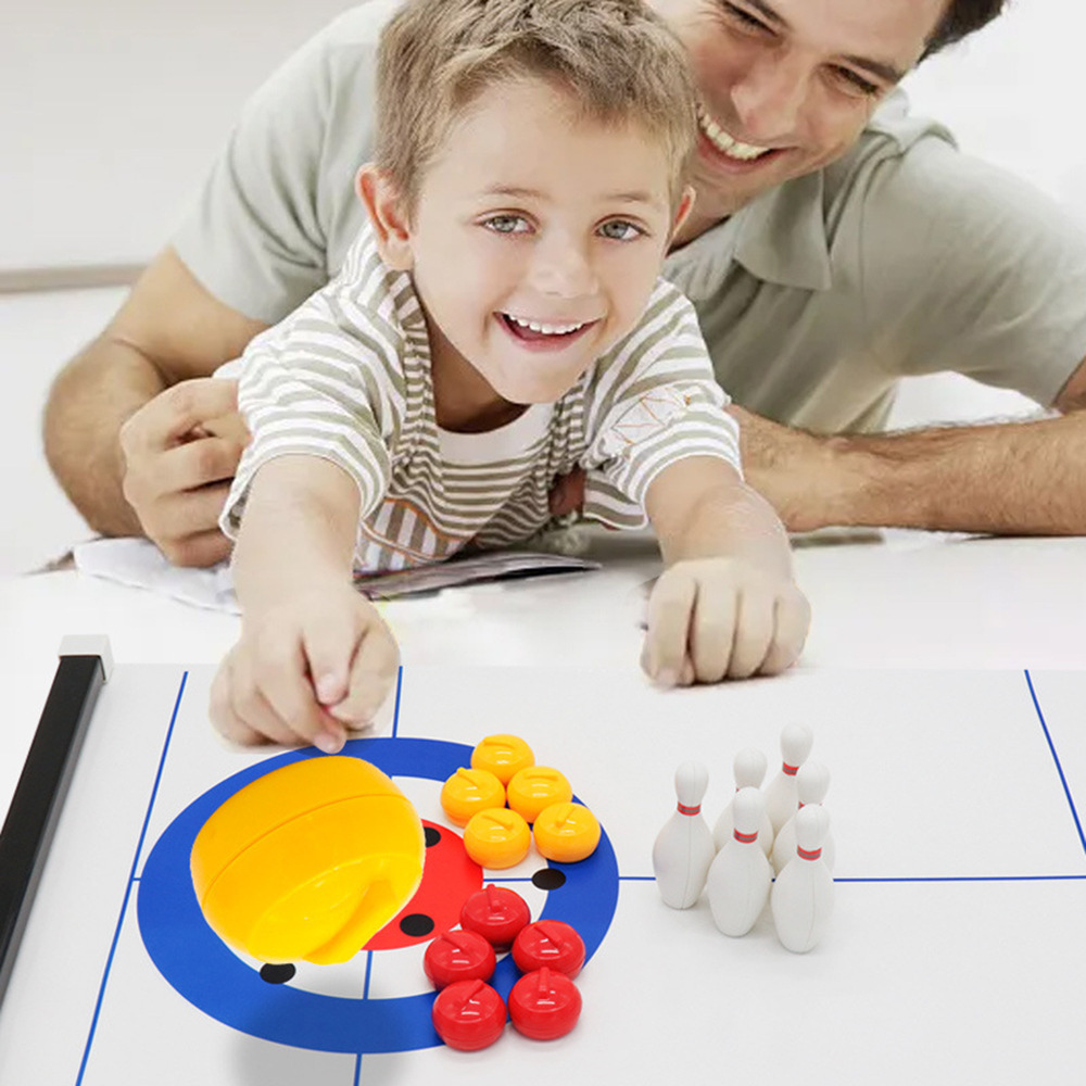 Nieuw Mini Curling & Bowling T - Party Games Indoor recensie en prijs