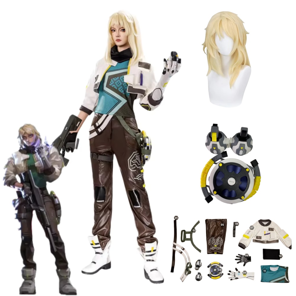 Deadlock Cosplay Kostuum Rekwi - Party Games Carnival recensie en prijs