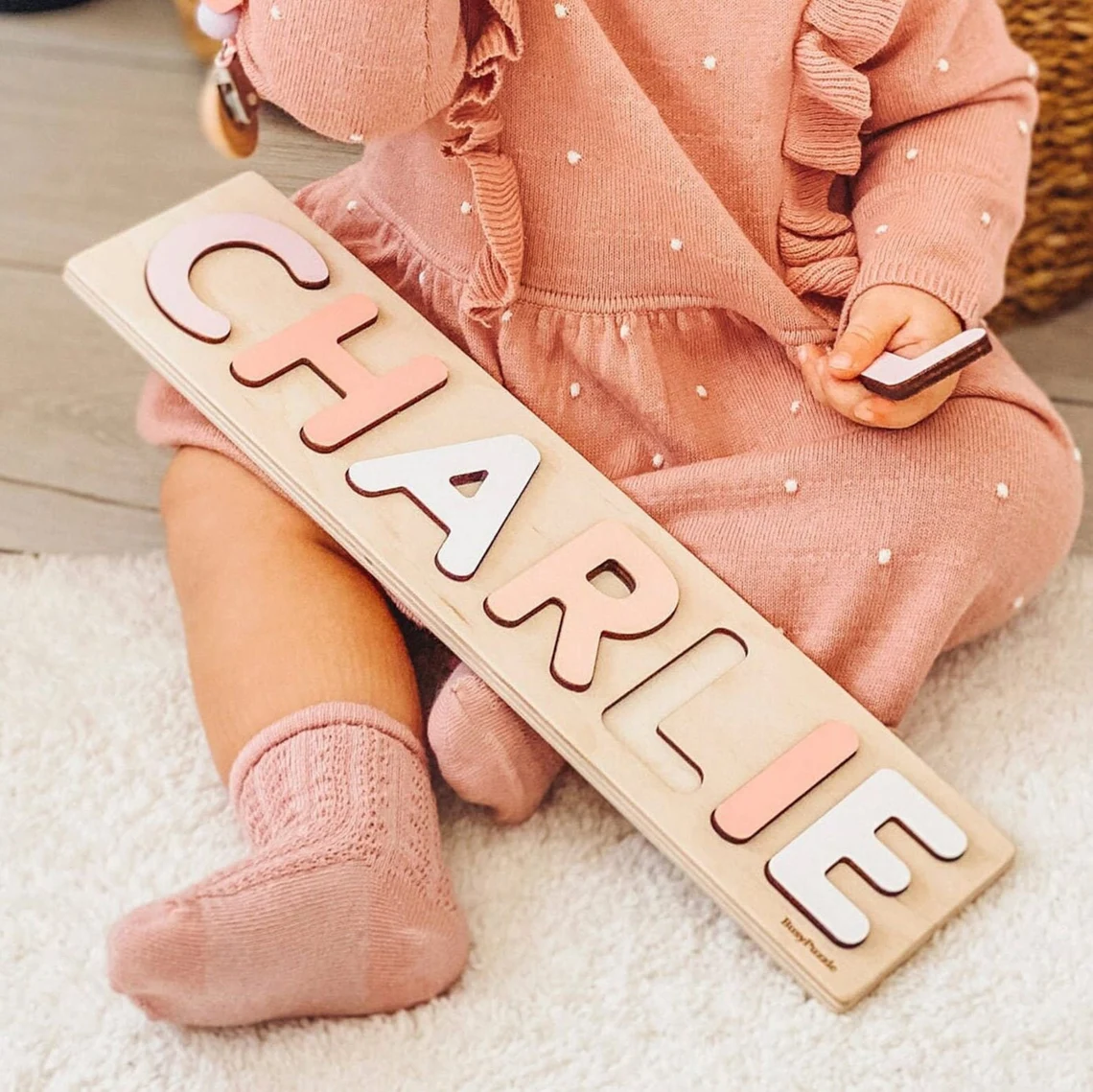 Gepersonaliseerde naampuzzel m - Party Games Baby Shower recensie en prijs