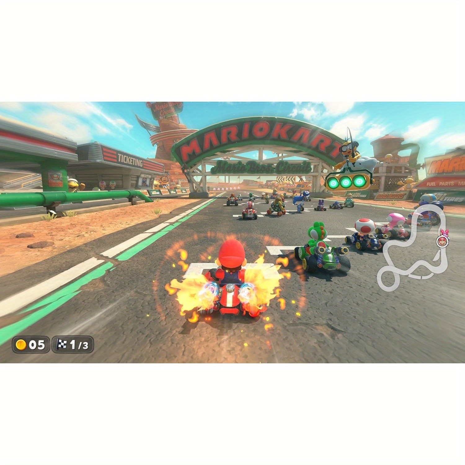 Mario Kart World fysieke video - Party Games Physical recensie en prijs