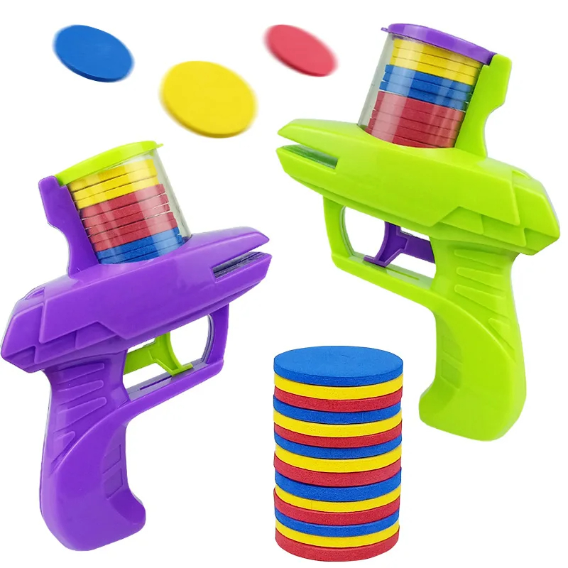 Zachte EVA Flying Disc Shooter - Party Games Indoor For 6 12 Year Olds recensie en prijs