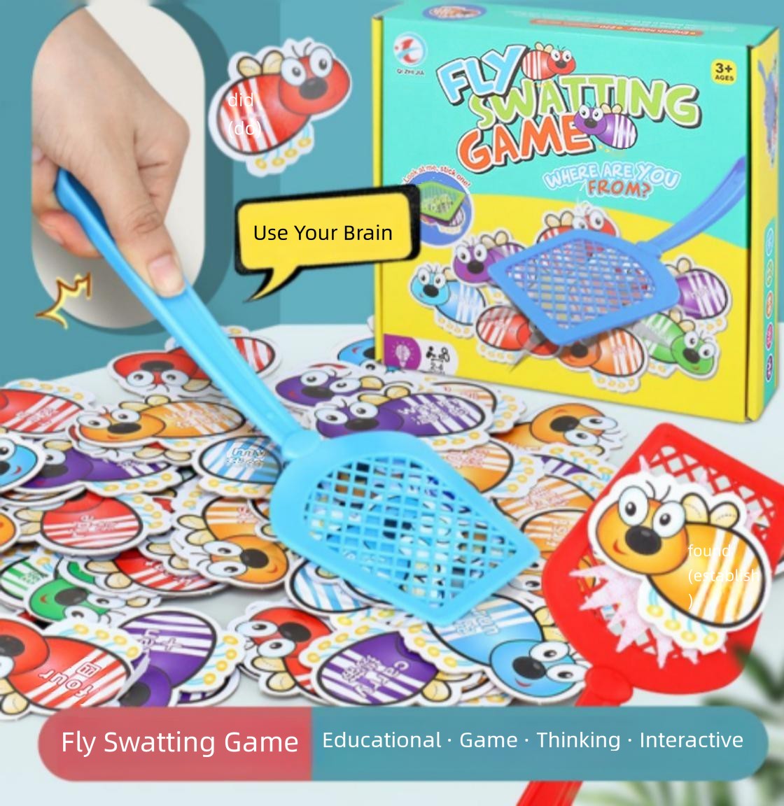 Vliegenmepper-spel voor kinder - Quick Games Party recensie en prijs