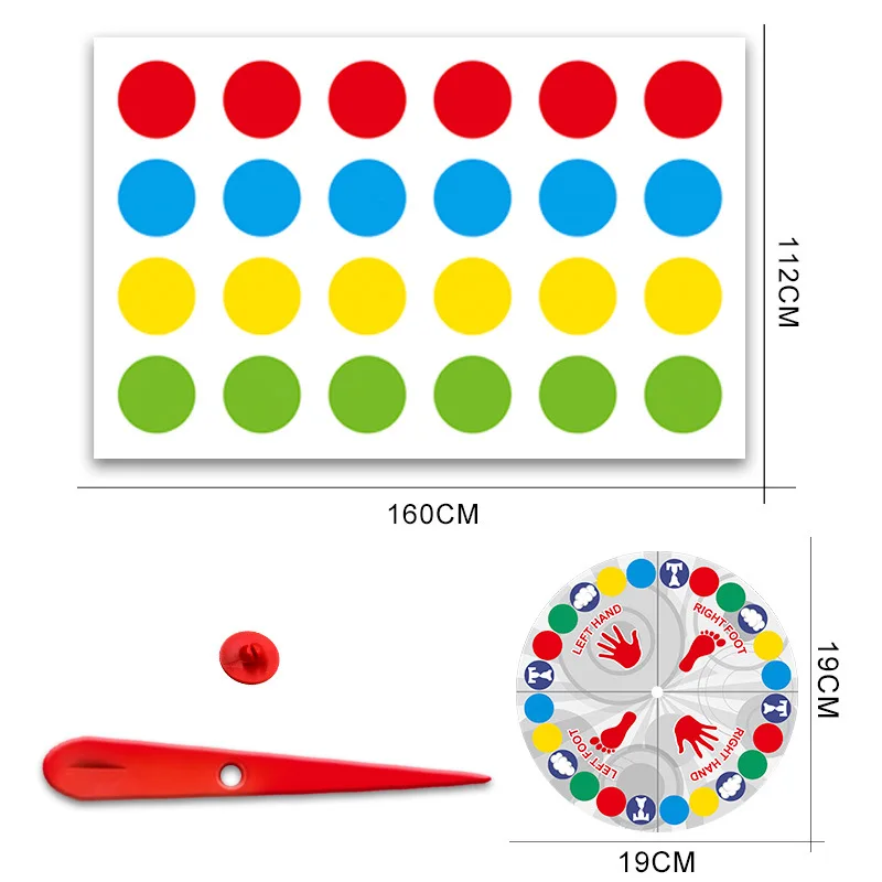 Hot-selling Twister-spel, klas - Party Games Physical recensie en prijs