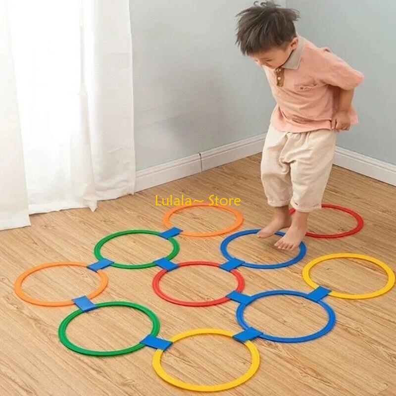 Y4QA Indoor Jump Hoops Set Fam - Party Games Physical recensie en prijs